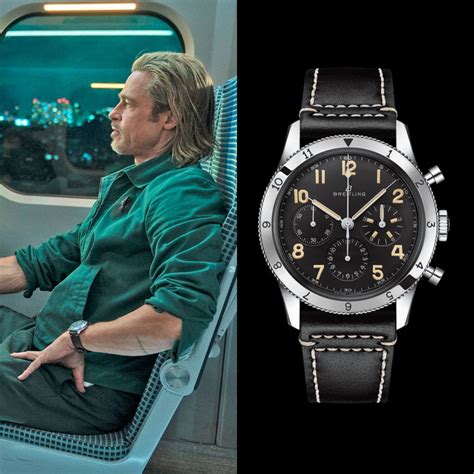 brad pitt breitling peking|Brad Pitt watch bullet train.